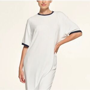 SKIMS ringer pajama shirt